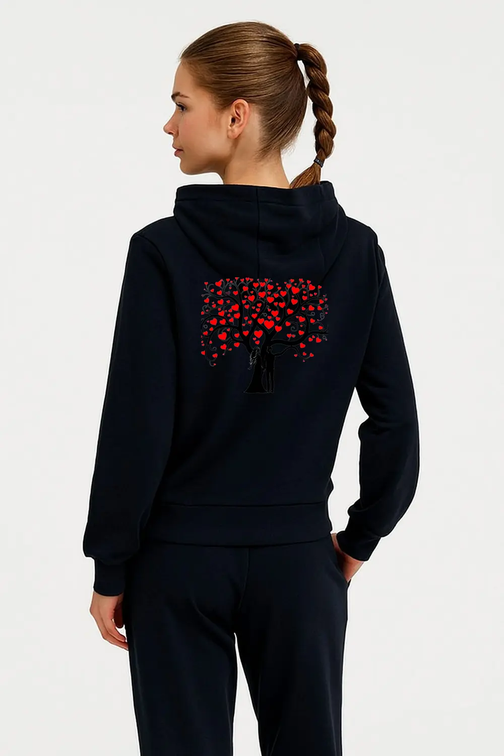 Love Struck And Chocolate Powered Hoodie